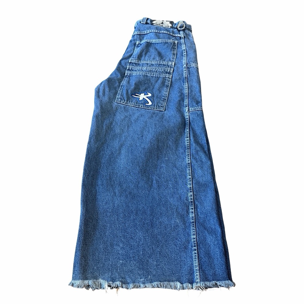 Vintage 90s Kikwear Mens 36x26 Jeans Y2K Rave Baggy W… - Gem